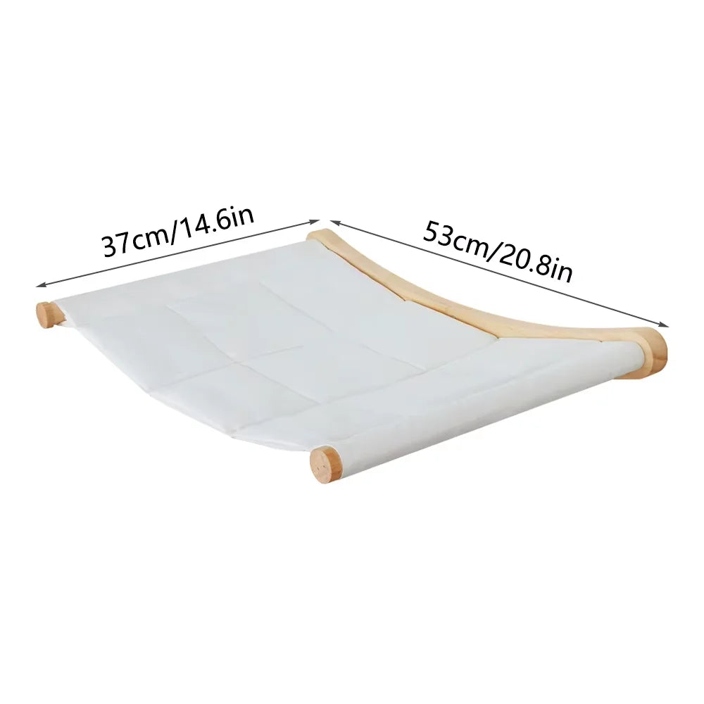 CWV Wall Mounted Cat Hammock Kit With Climbing Shelves Perches