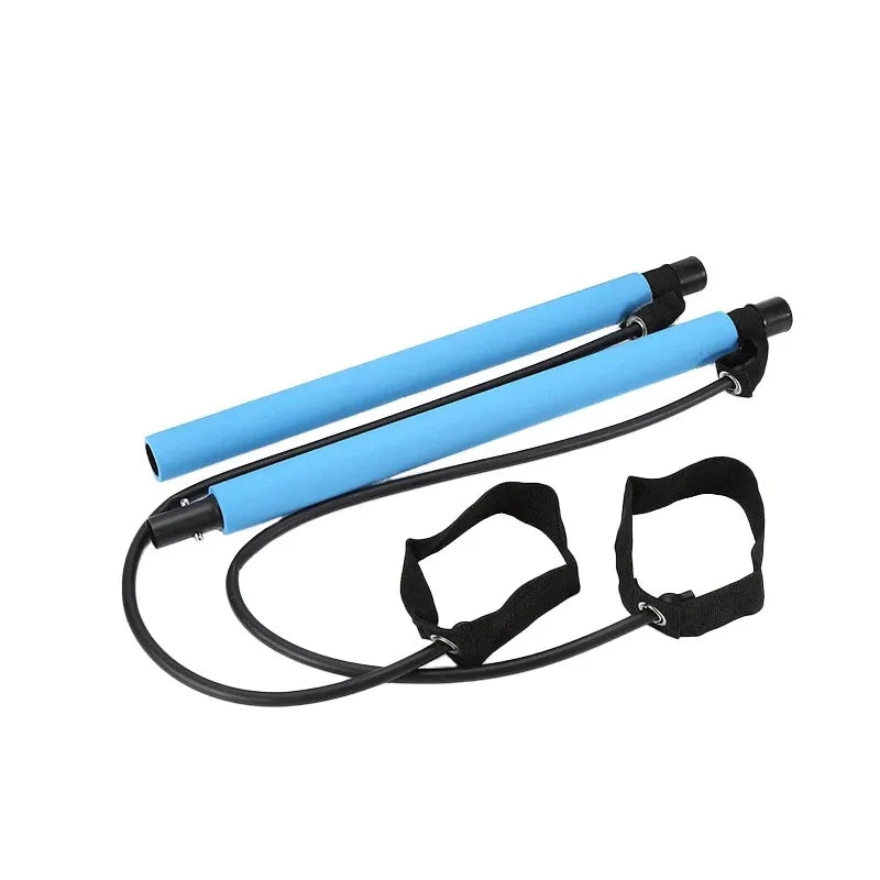 None Multifunctional Pilates Bar With Resistance Bands