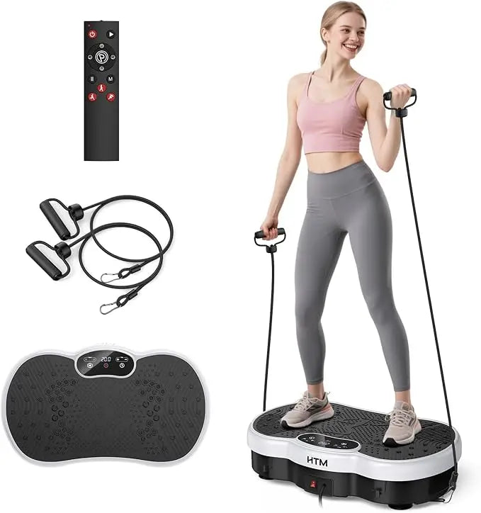 Whole Body Vibration Plate Calorie Counter 120 Speeds