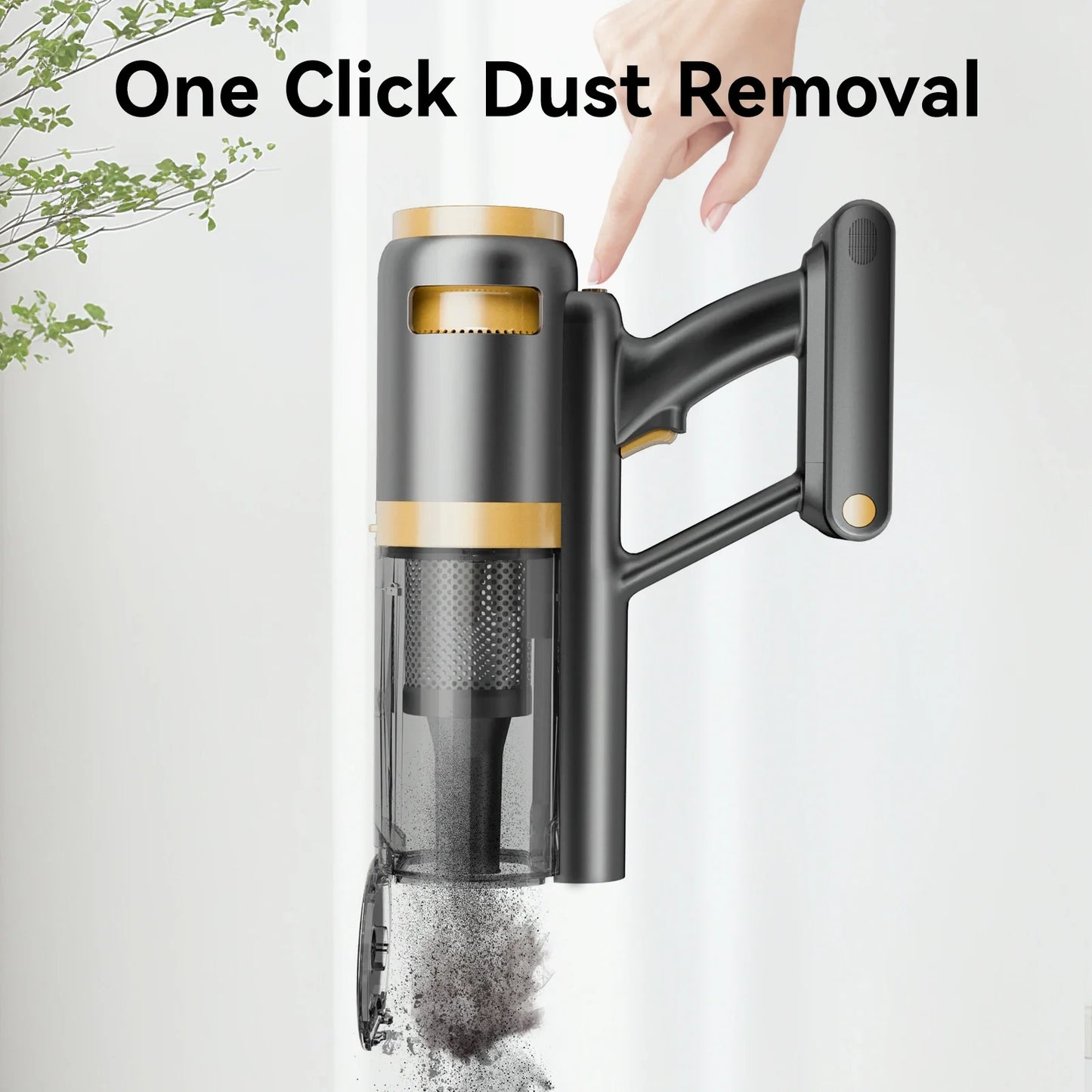 E.LUO Cordless Vacuum Cleaner Powerful Handheld Pet Hair Remover
