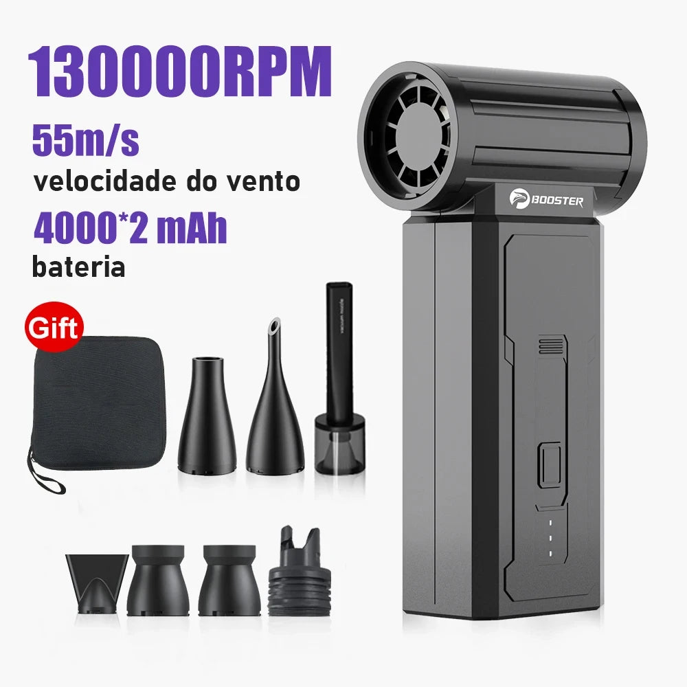 BOOSTER W01 Mini Turbo Fan Jet Powerful Air Blower