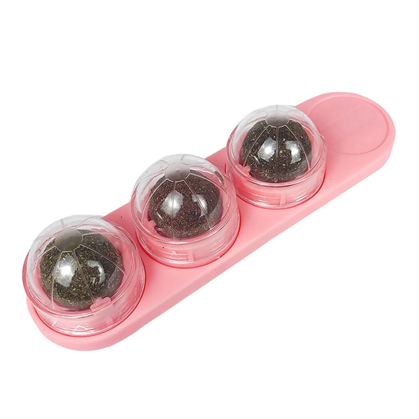 Catnip Rotating Interactive Teething Toy For Cats Play