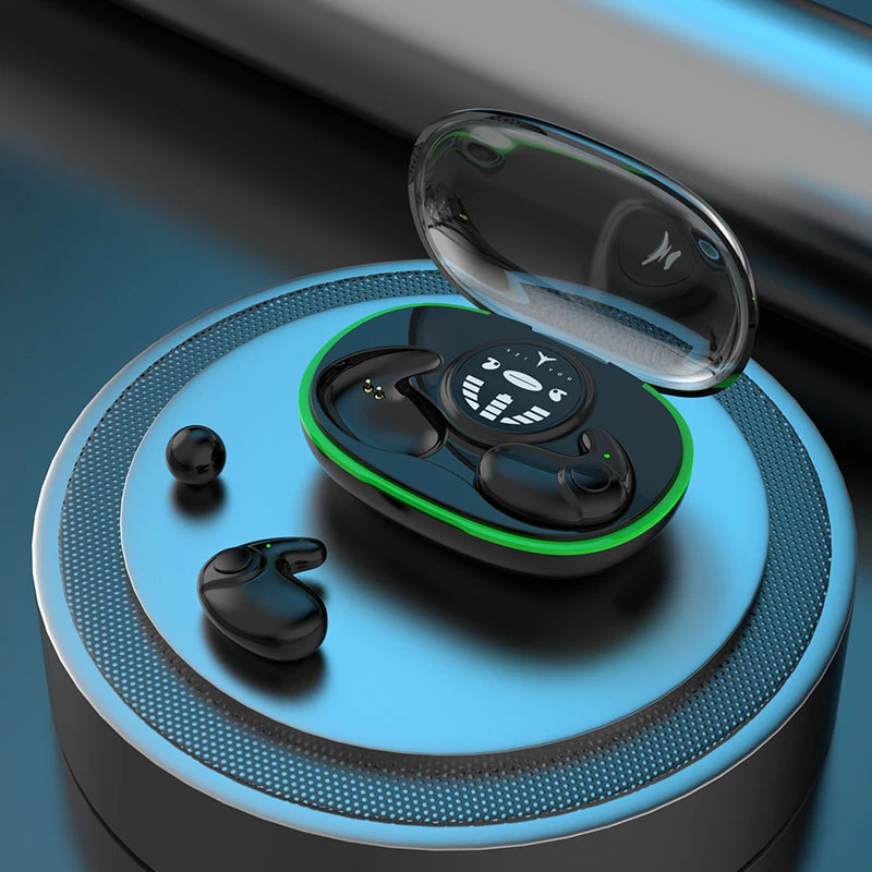 SHUKE Sleep Earbuds Wireless Bluetooth 5.3 Noise Canceling IPX5 Waterproof