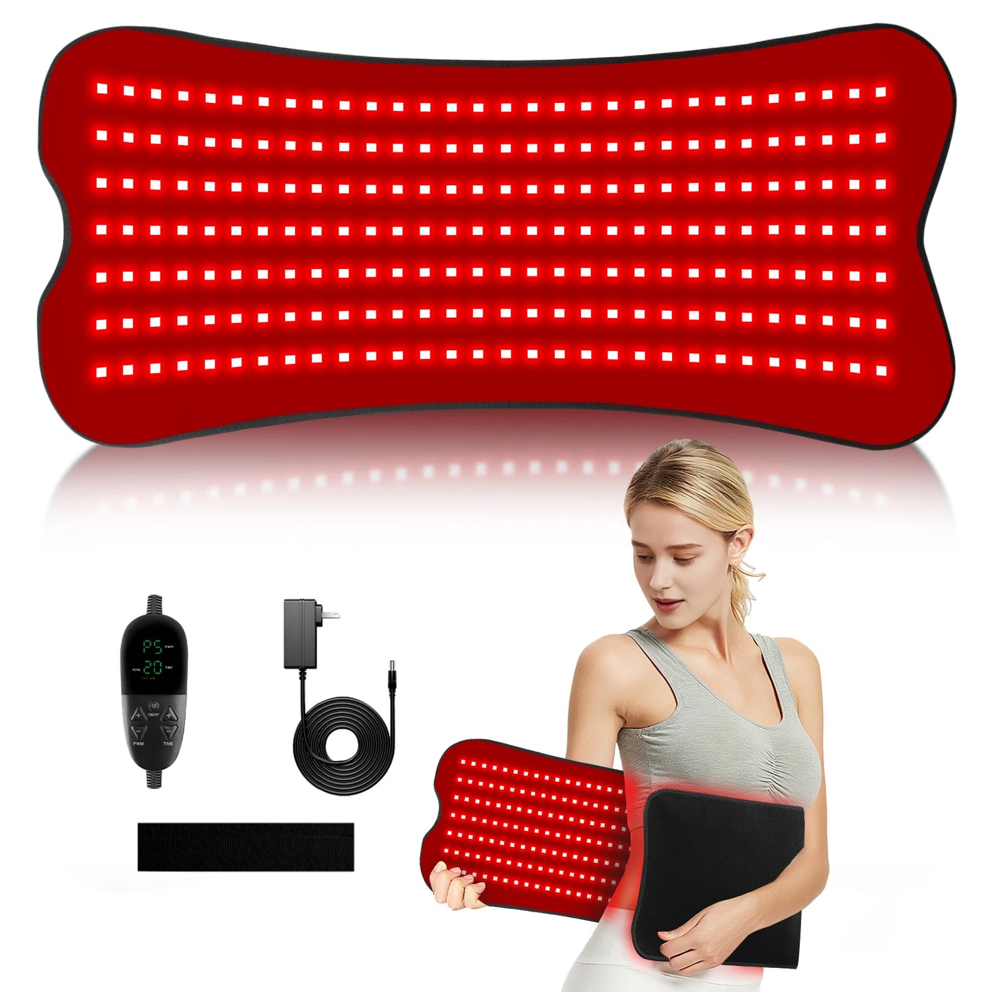 360 LED Infrared Light Therapy Pad For Body Fatigue