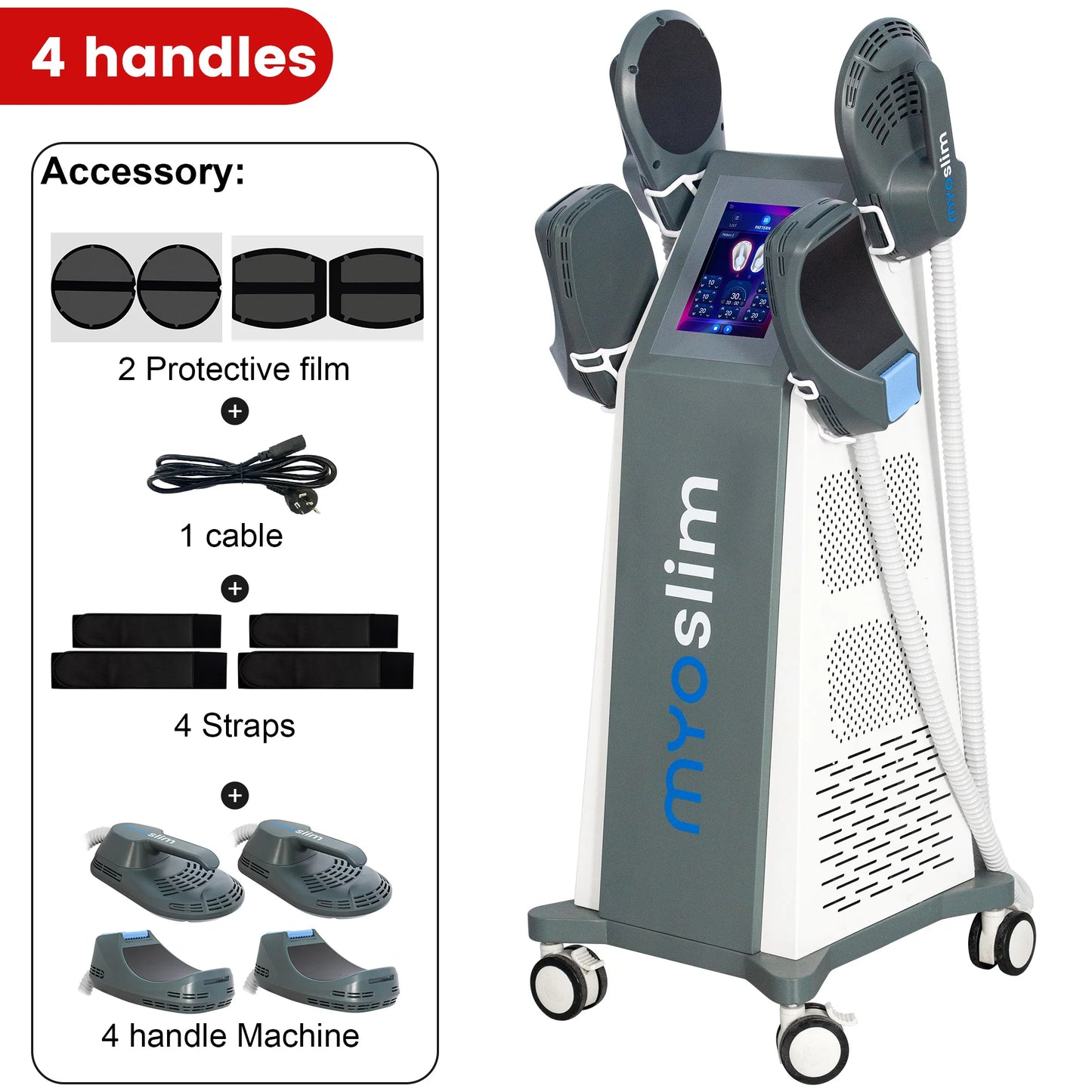 MYOSLIM EMS Body Slimming Machine For Muscle Toning Fat Burning