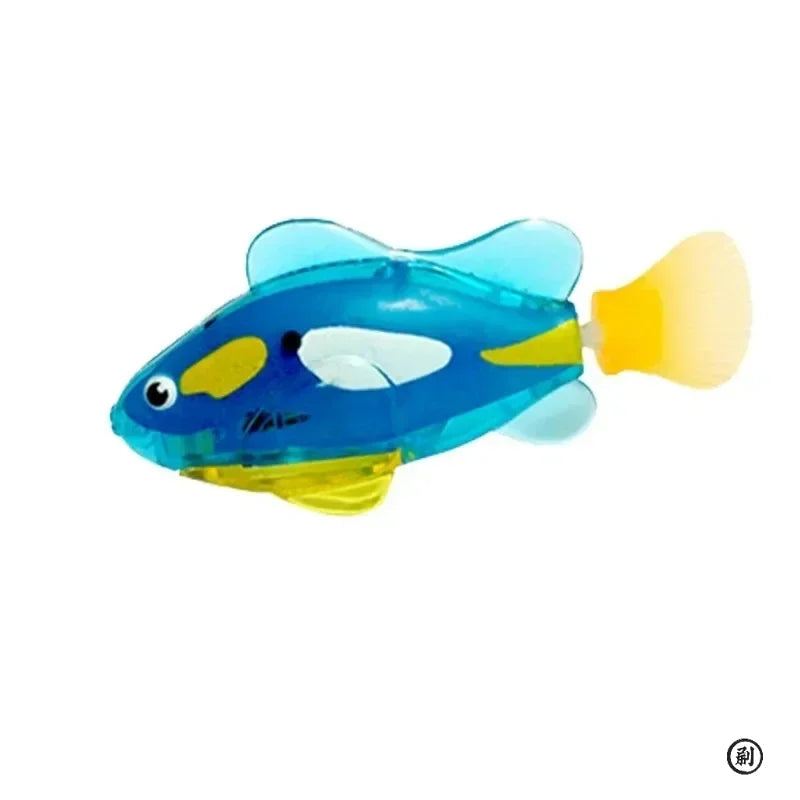 LED Inductive Interactive Cat Swimming Robot Fish Toy