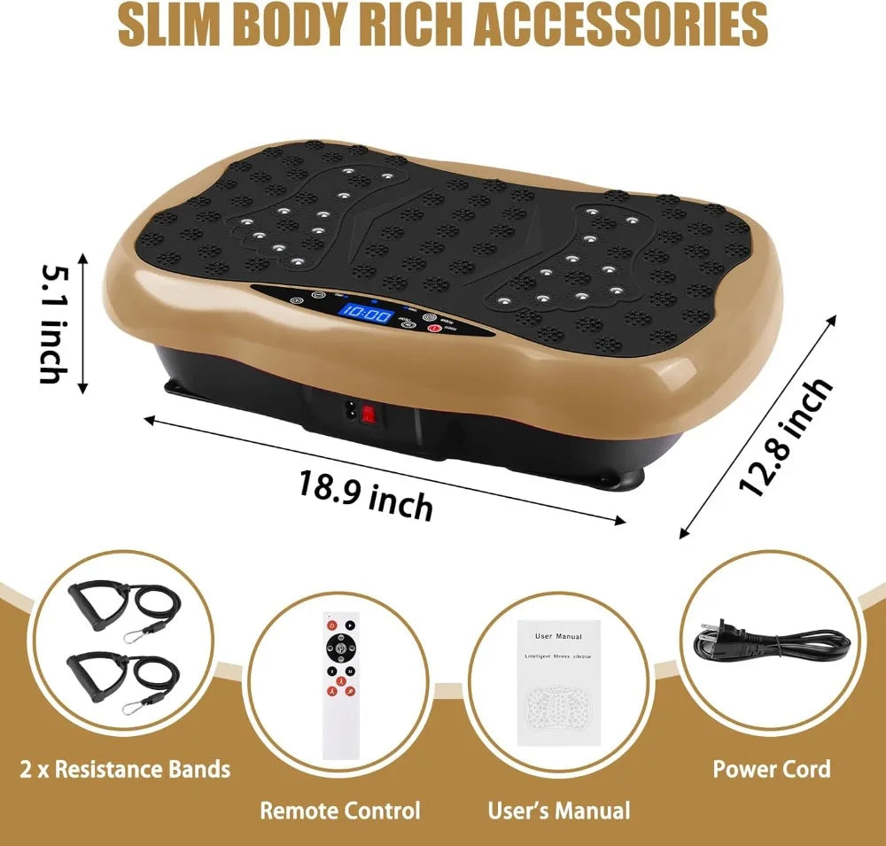 Full Body Vibration Platform for Weight Loss and Lymphatic Drainage