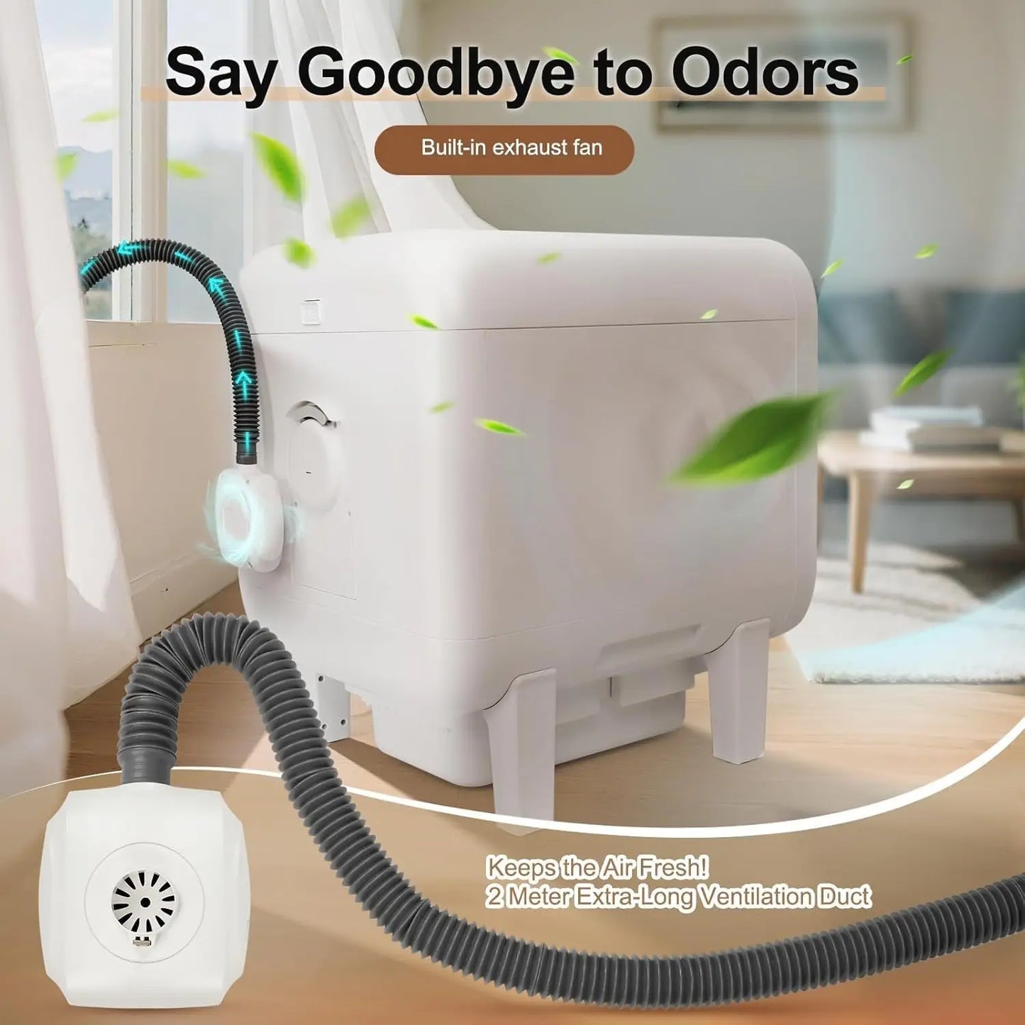 Automated Self Cleaning Litter Box For Multiple Cats