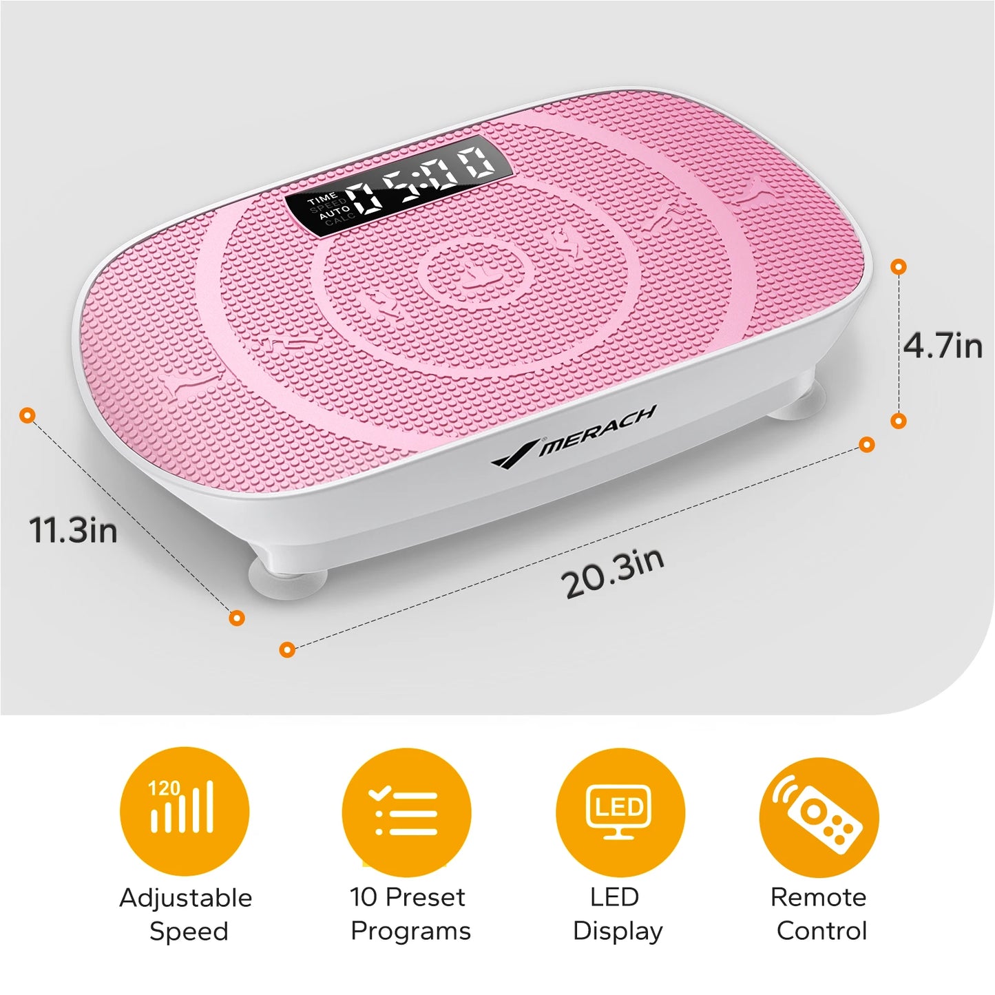 MERACH Vibration Plate CV30 Fitness Platform For Full Body Workout