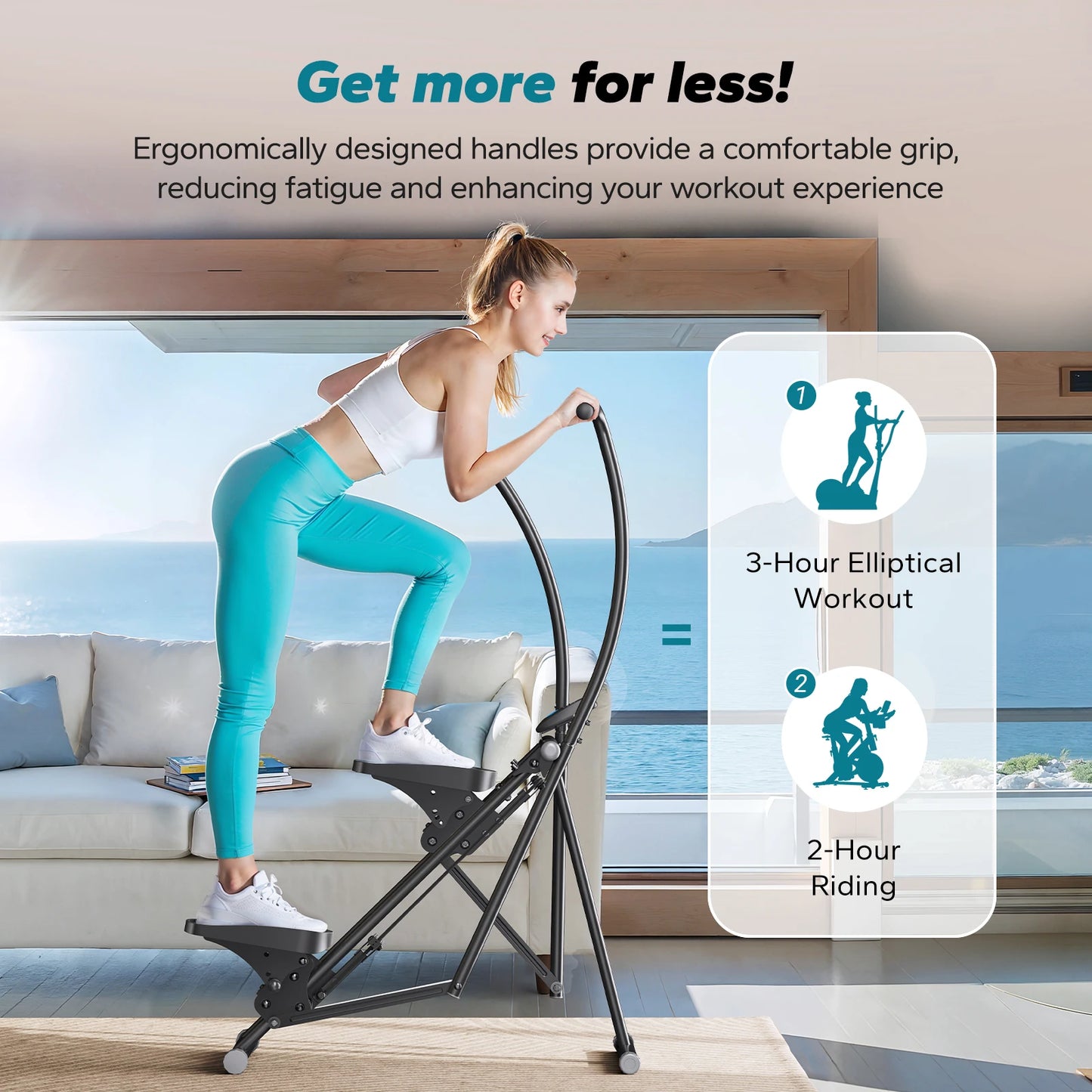 Merach Stair Stepper for Home Gym Full-Body Workout