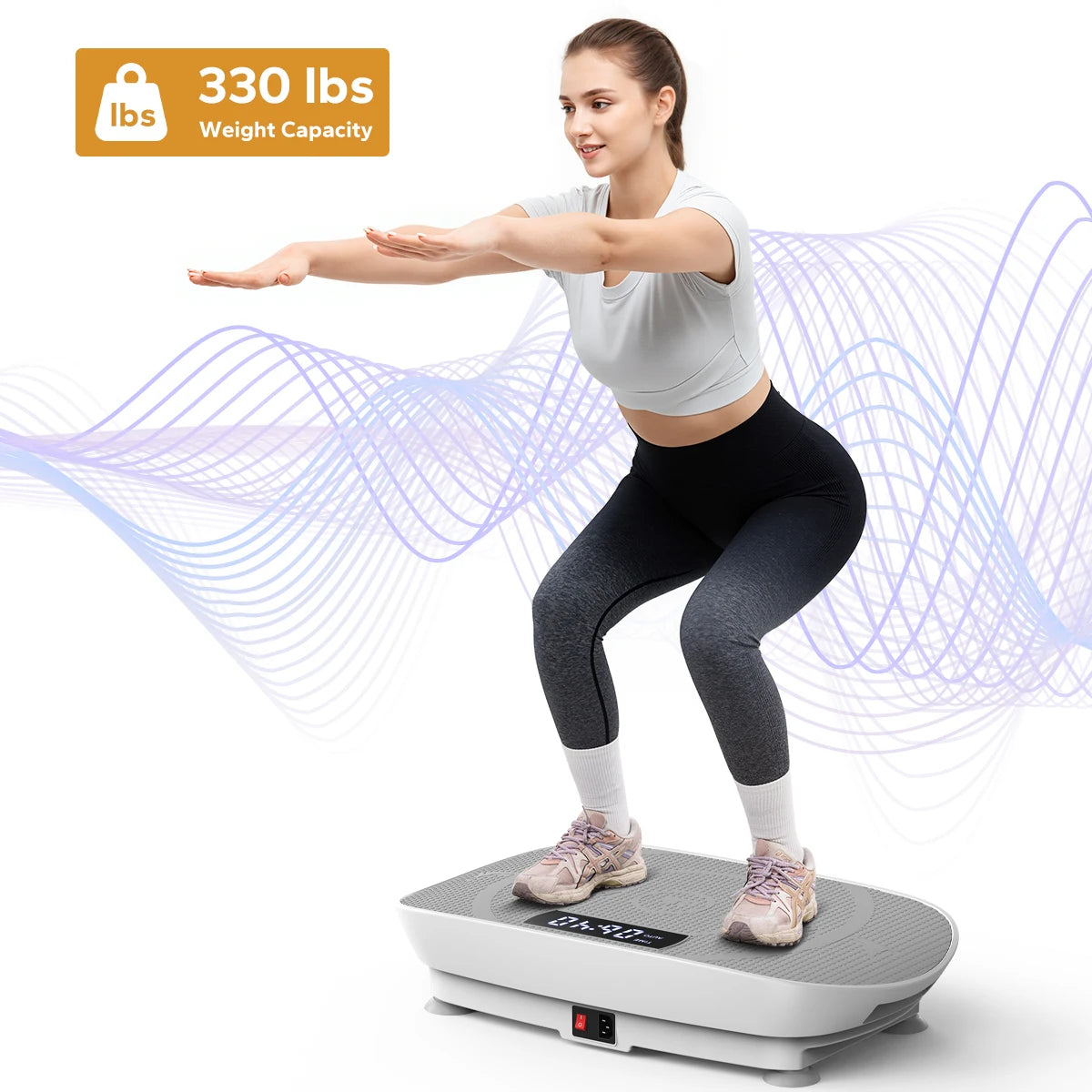 MERACH Vibration Plate CV30 Fitness Platform For Full Body Workout