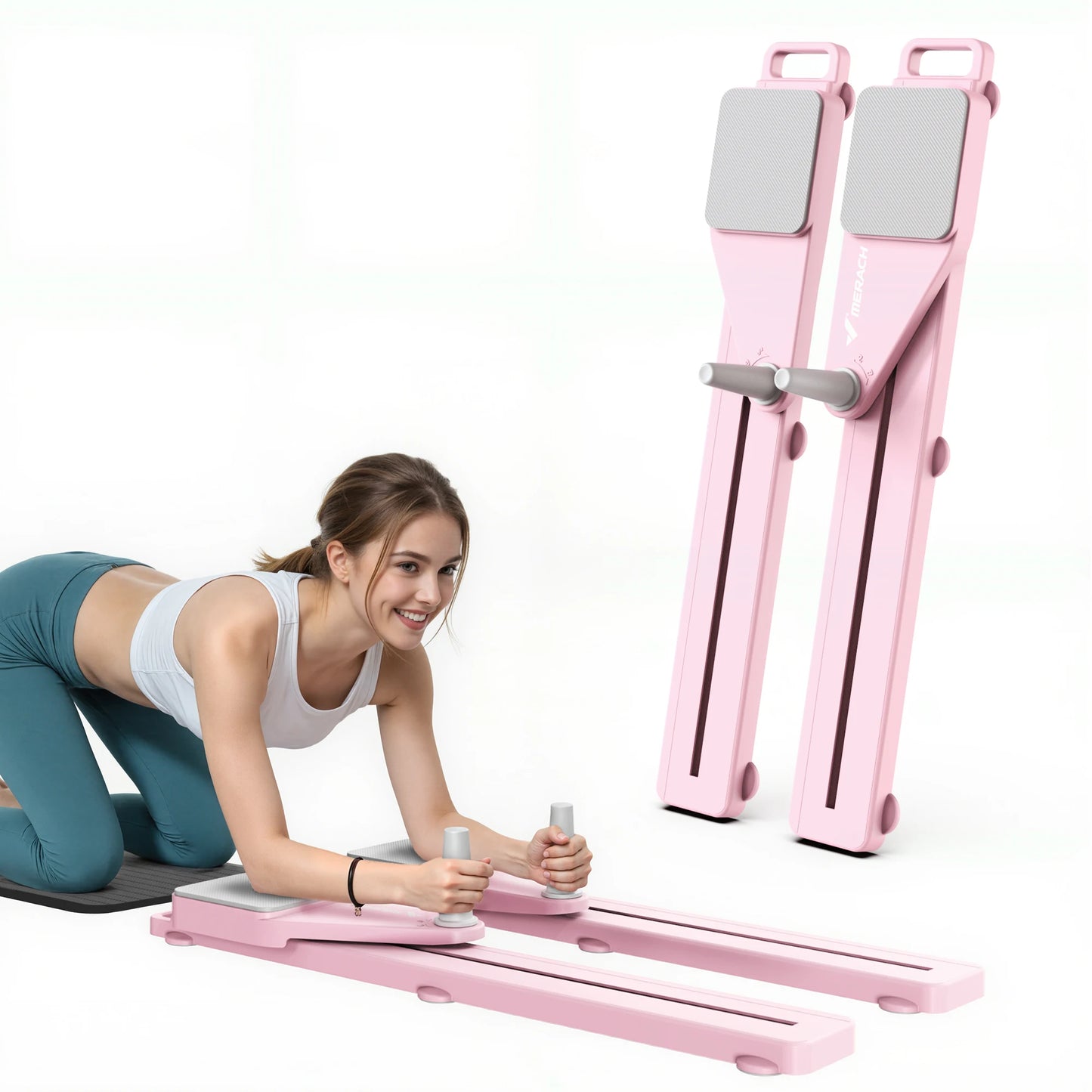 MERACH Pilates Board Ab Trainer with Anti Slip Design