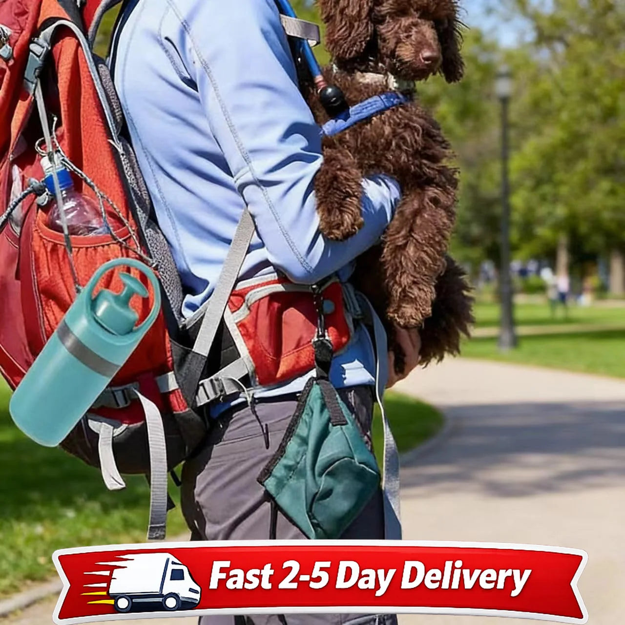 Portable No Touch Dog Pooper Scooper With Claw Bag Holder