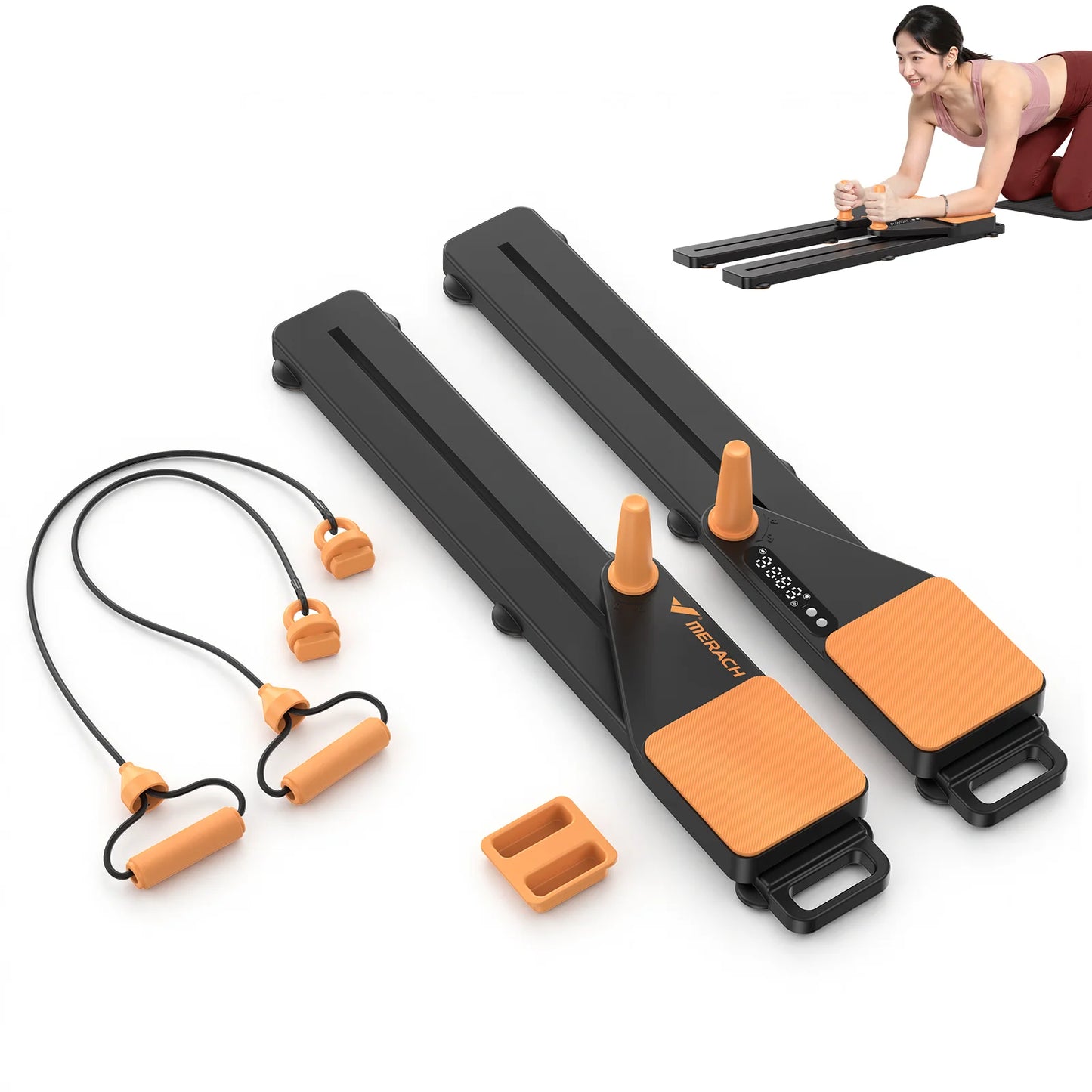 MERACH Pilates Board Ab Trainer with Anti Slip Design