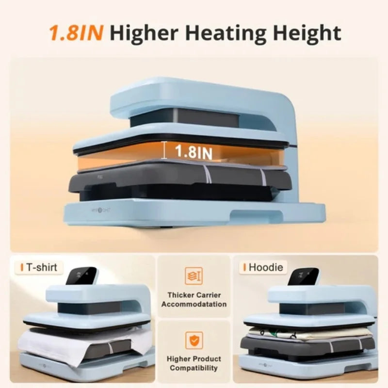 HTVRONT Auto Heat Press 2 For T Shirts And HTV Sublimation