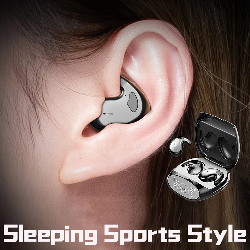 SHUKE Ultra-Thin Sleep Headphones Wireless Bluetooth Earbuds