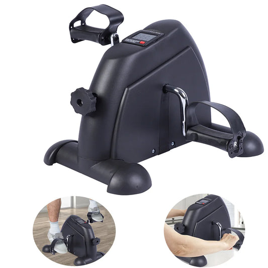 Stepper Exercise Bike LCD Screen Pedal Exerciser for Home Use