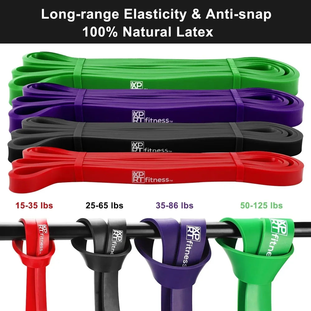Pull Up Resistance Band 35 To 85 Lbs Latex Powerlifting