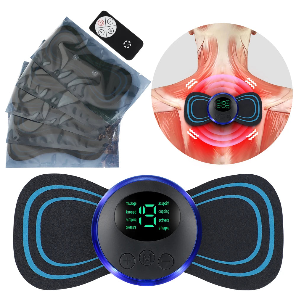 Hailicare Remote Control Neck Massager Set For Fatigue Relief