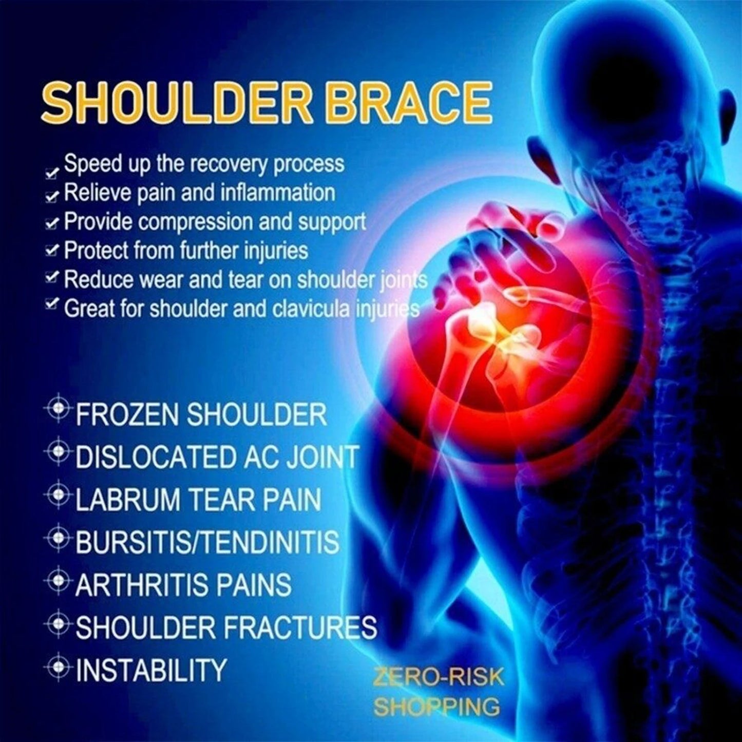Self Heating Shoulder Strap Adjustable Thermal Relief For Cervical Fatigue