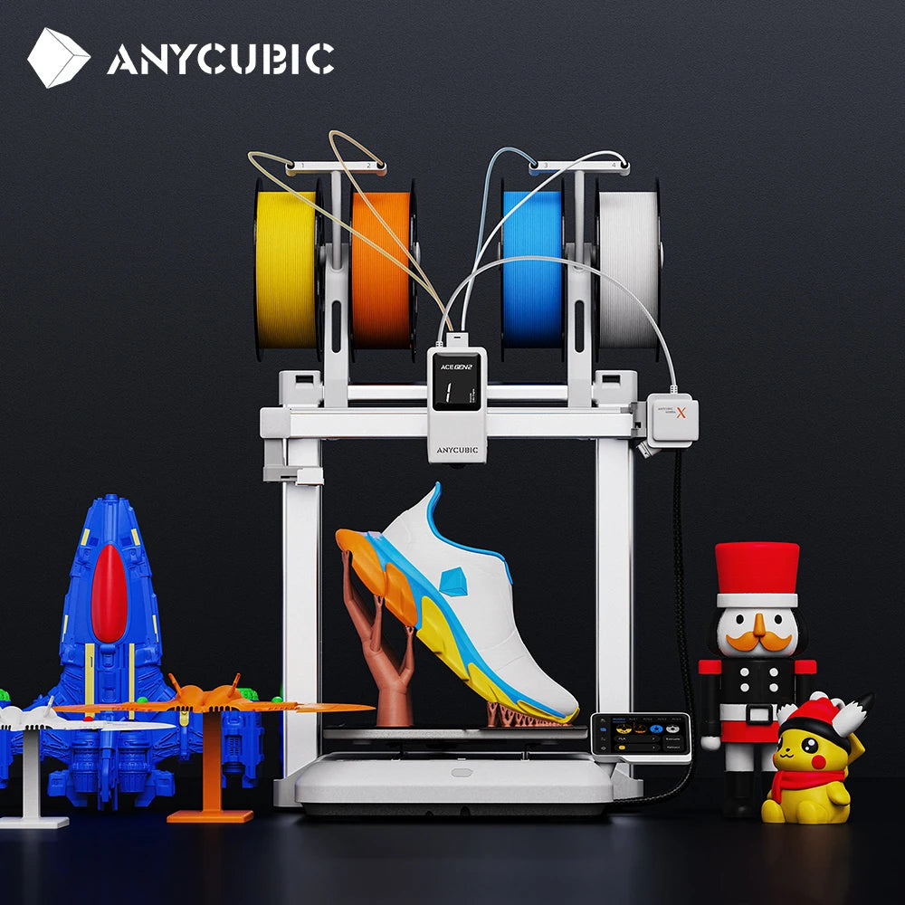 Anycubic Kobra X 3D Printer Ace Gen2 Multicolor Printing