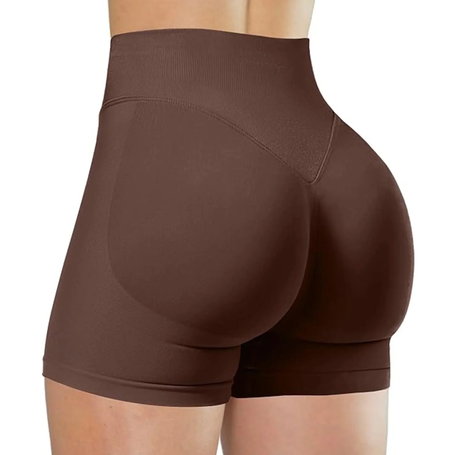Summer High Waisted Yoga Shorts For Women Workout Fitness