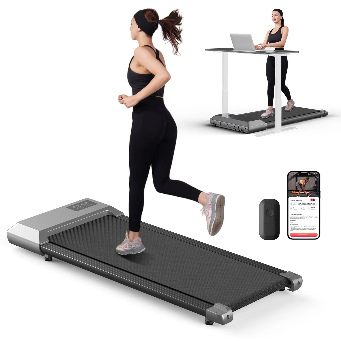 Superun Two In One Home Treadmill Two Point Five Horsepower Walking Running