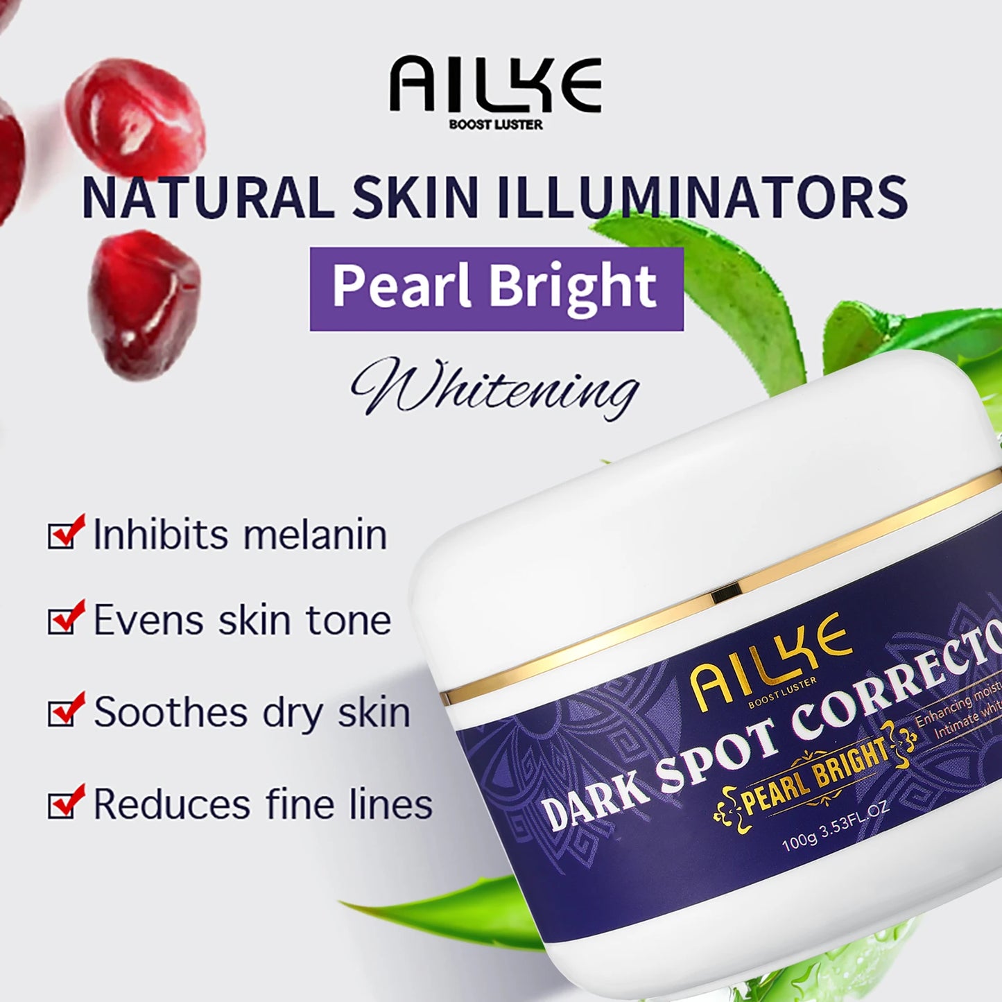 AILKE Double Glutathione Dark Spots Remover Face Cream