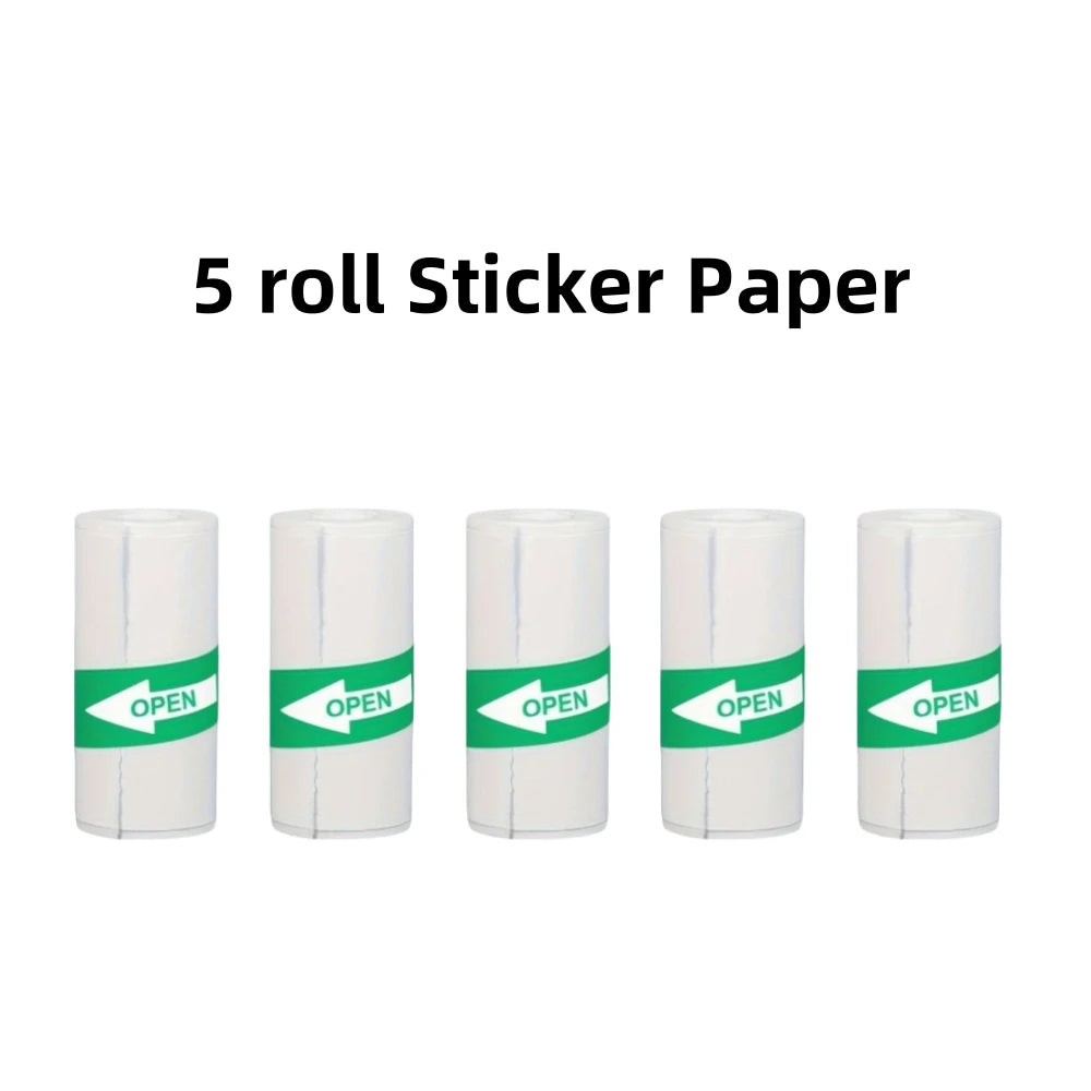 DOLEW Thermal Sticker Paper Roll For Mini Label Makers