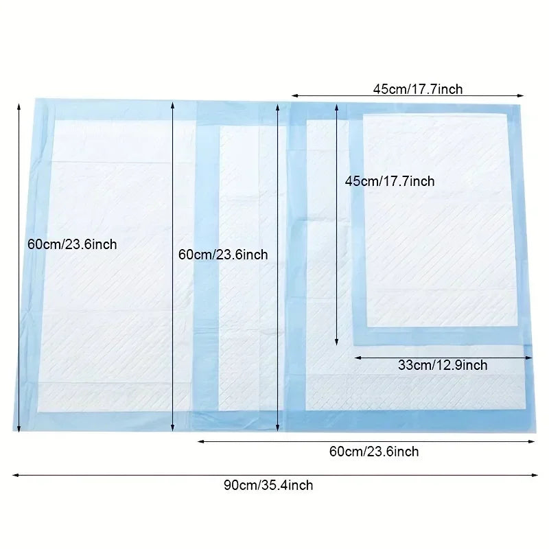 NONE Super Absorbent Odor Control Dog Diapers And Training Pads