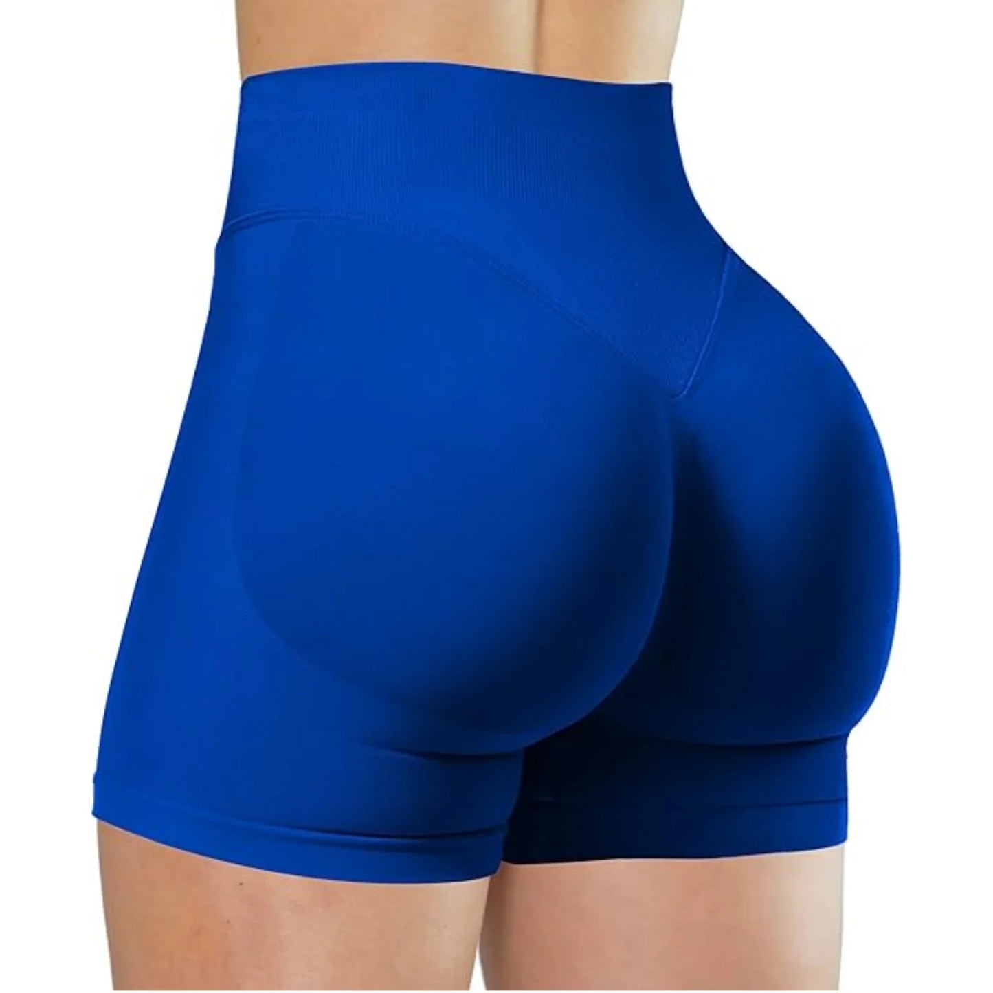 Summer High Waisted Yoga Shorts For Women Workout Fitness