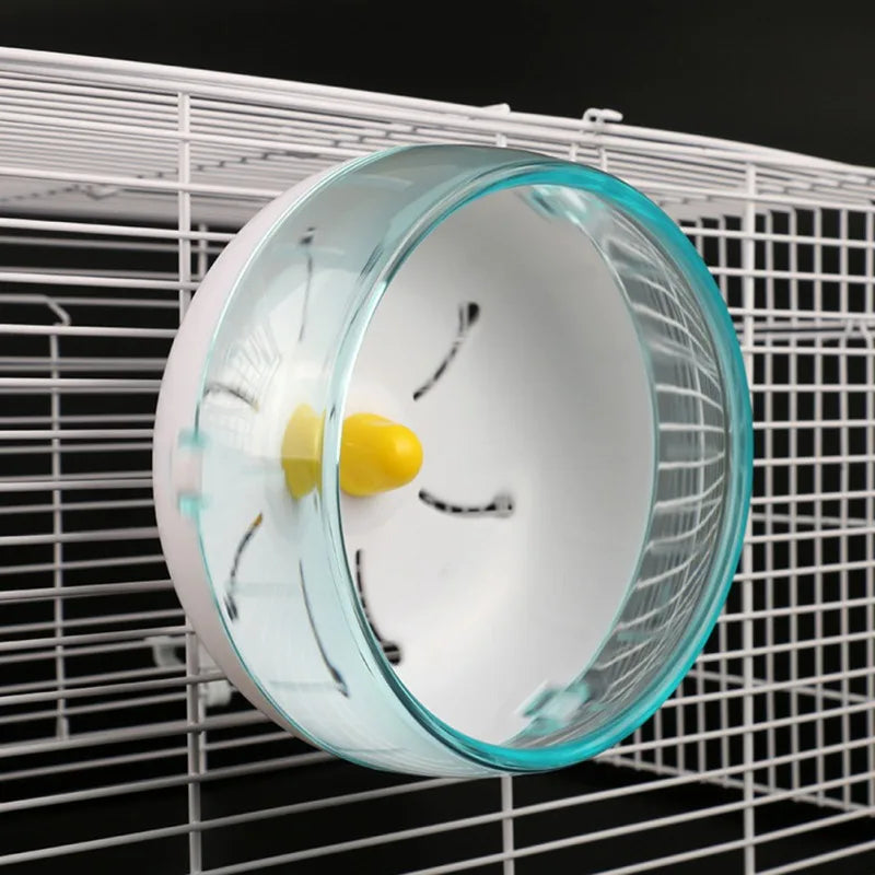 Pet Hamster Running Wheel Toy Plastic Silent Exercise Wheel