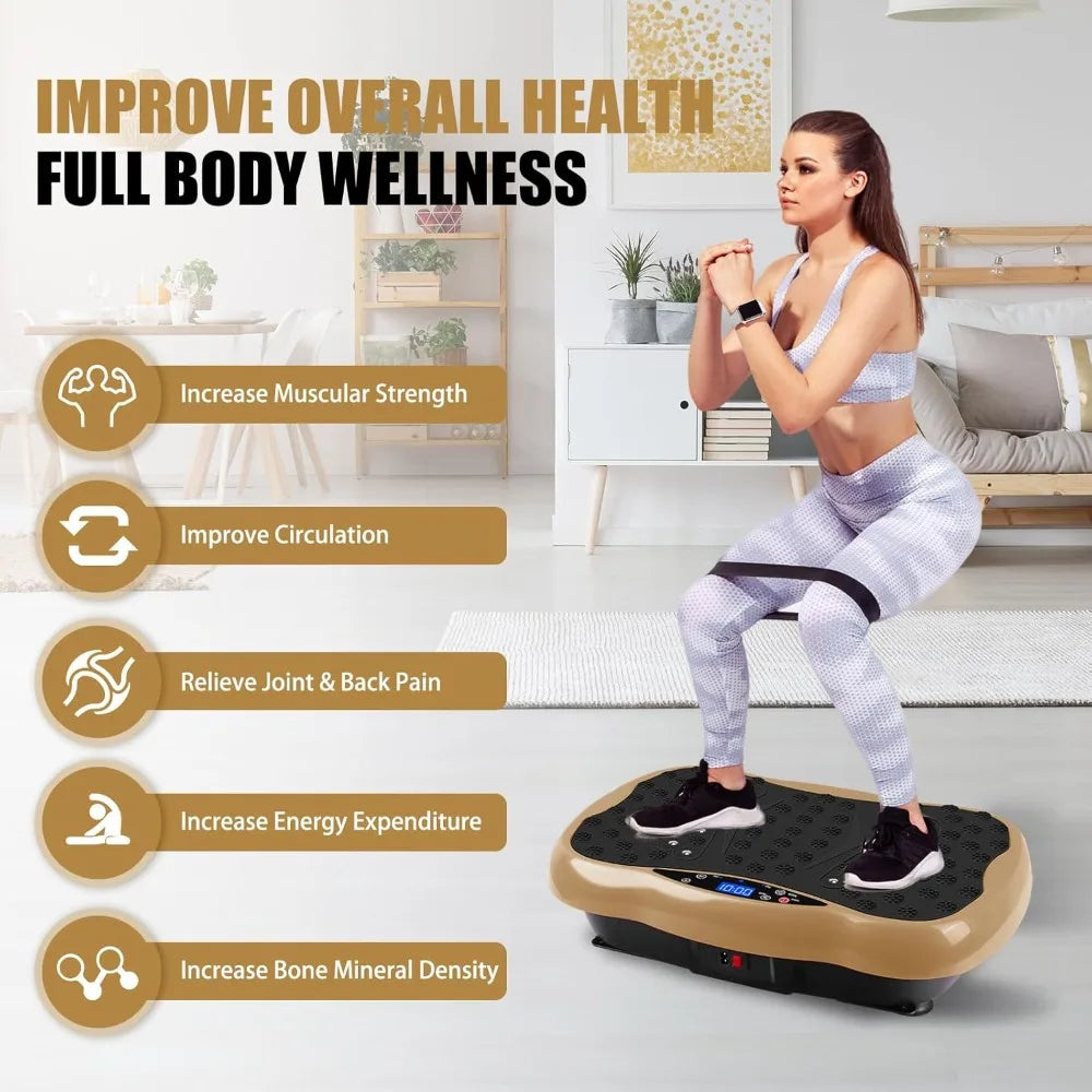Full Body Vibration Platform for Weight Loss and Lymphatic Drainage