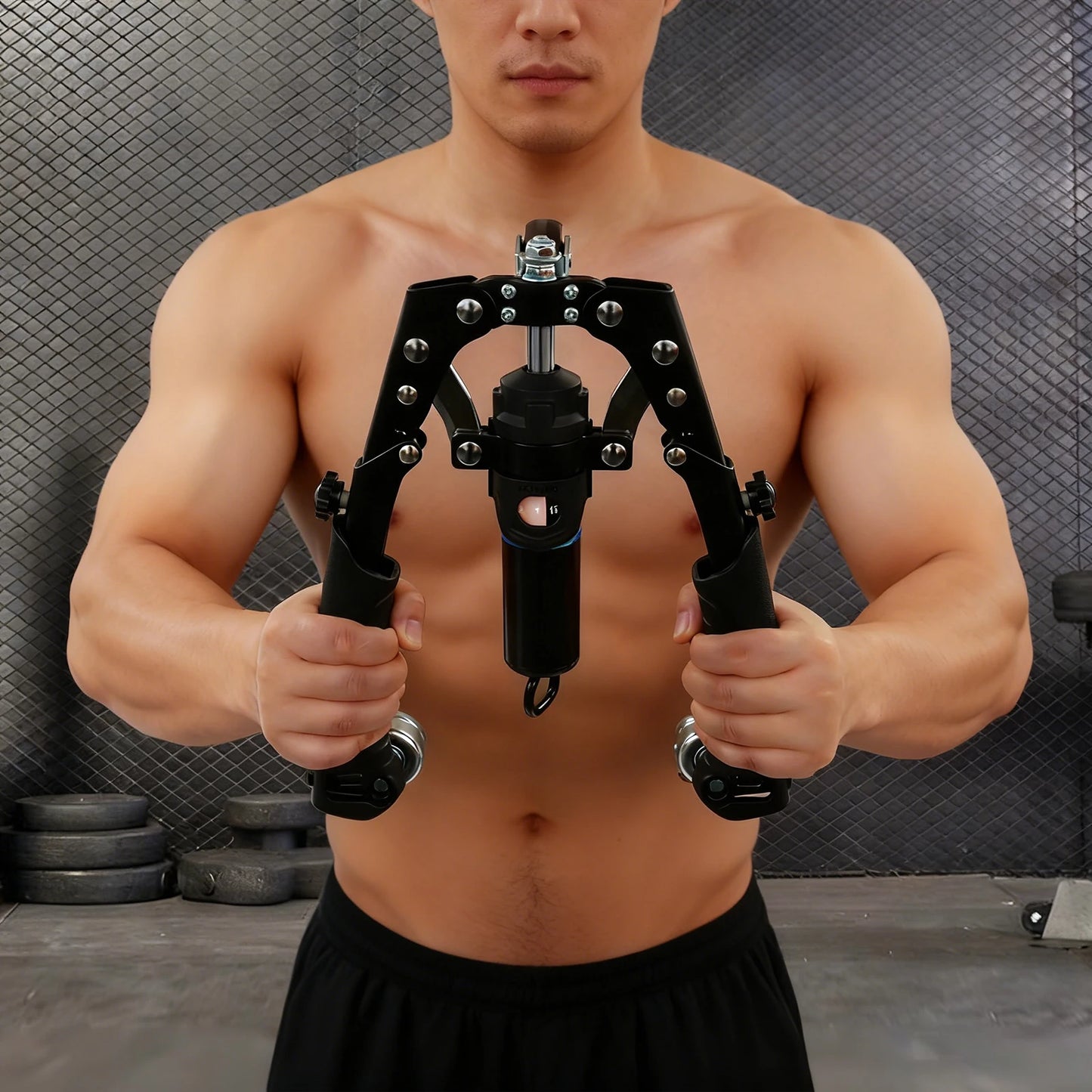 Hydraulic Power Twister Arm Blaster for Forearms and Biceps