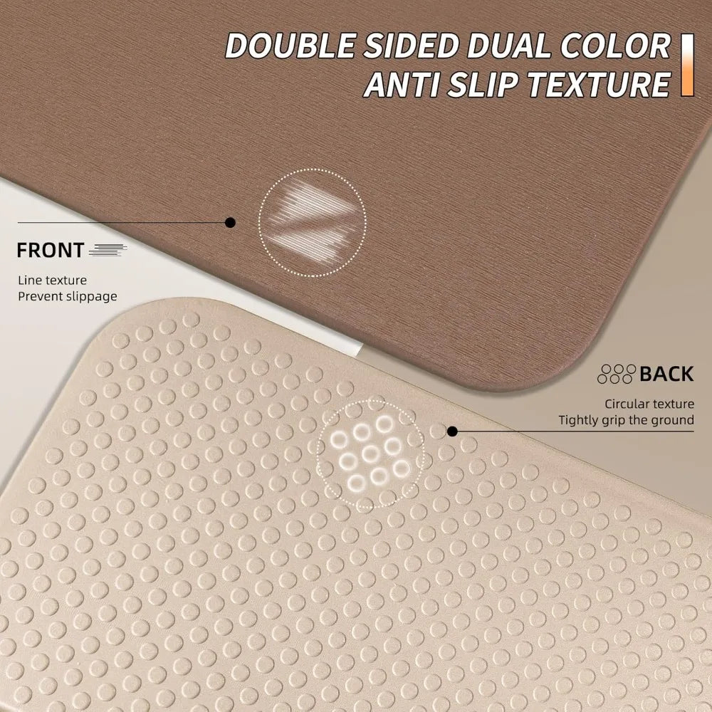 Foldable Yoga Mat Non Slip TPE For Home Gym Workouts