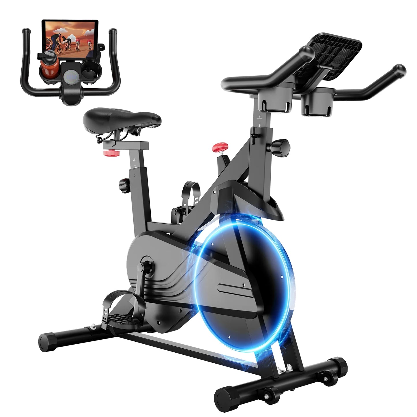 Superun Exercise Bike 32 Level Magnetic Resistance For Home Gym