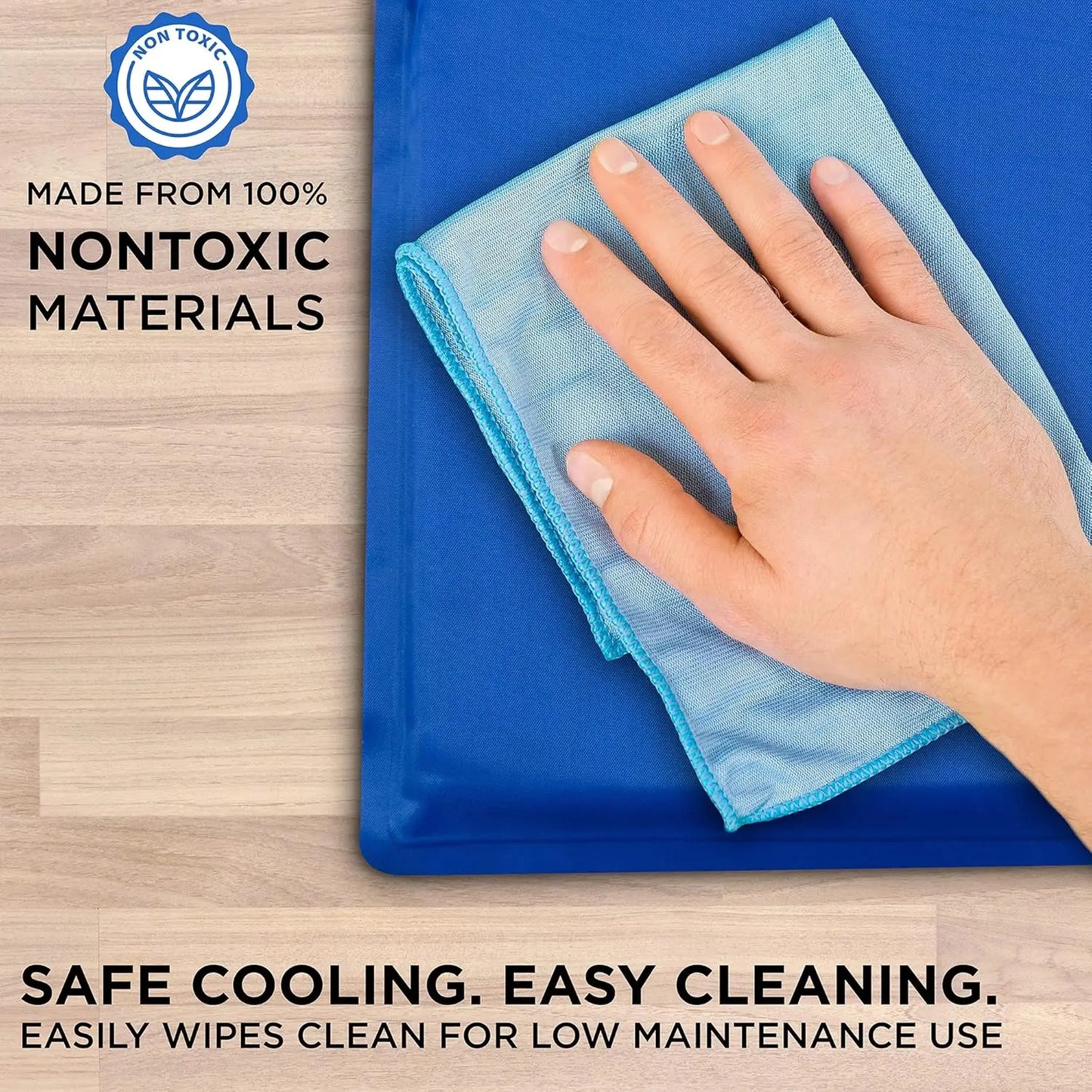 Self-Cooling Gel Pet Mat For Dogs No Electricity Needed