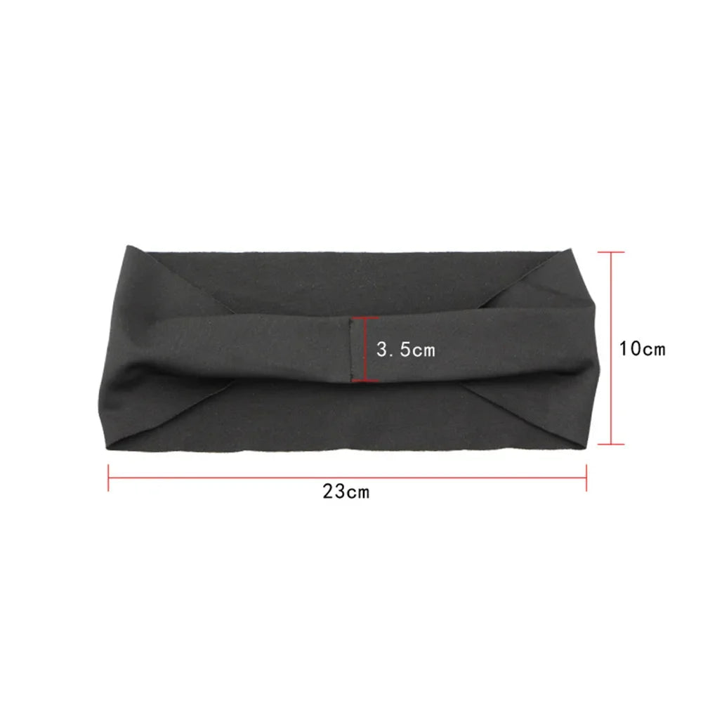 Unisex Polyester Sports Headband Sweatband for Running Workout