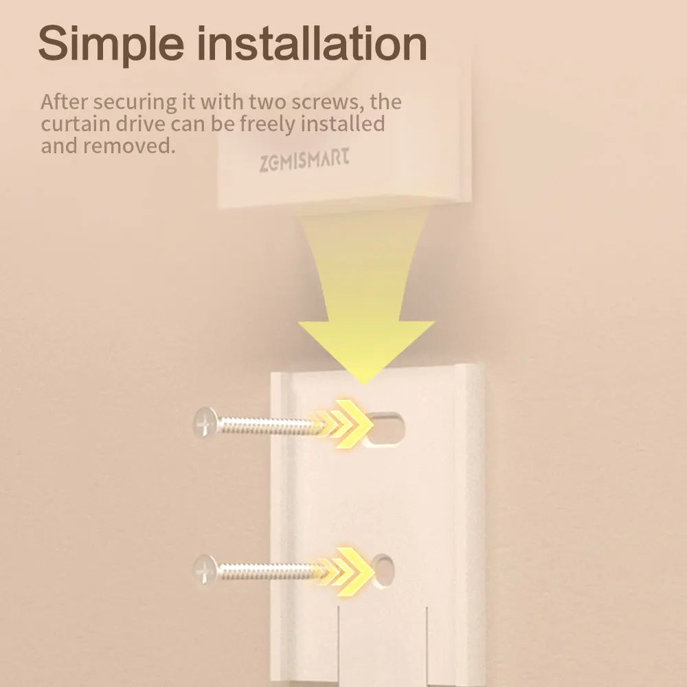 Zemismart Matter Thread Smart Roller Shade Driver With Alexa HomeKit
