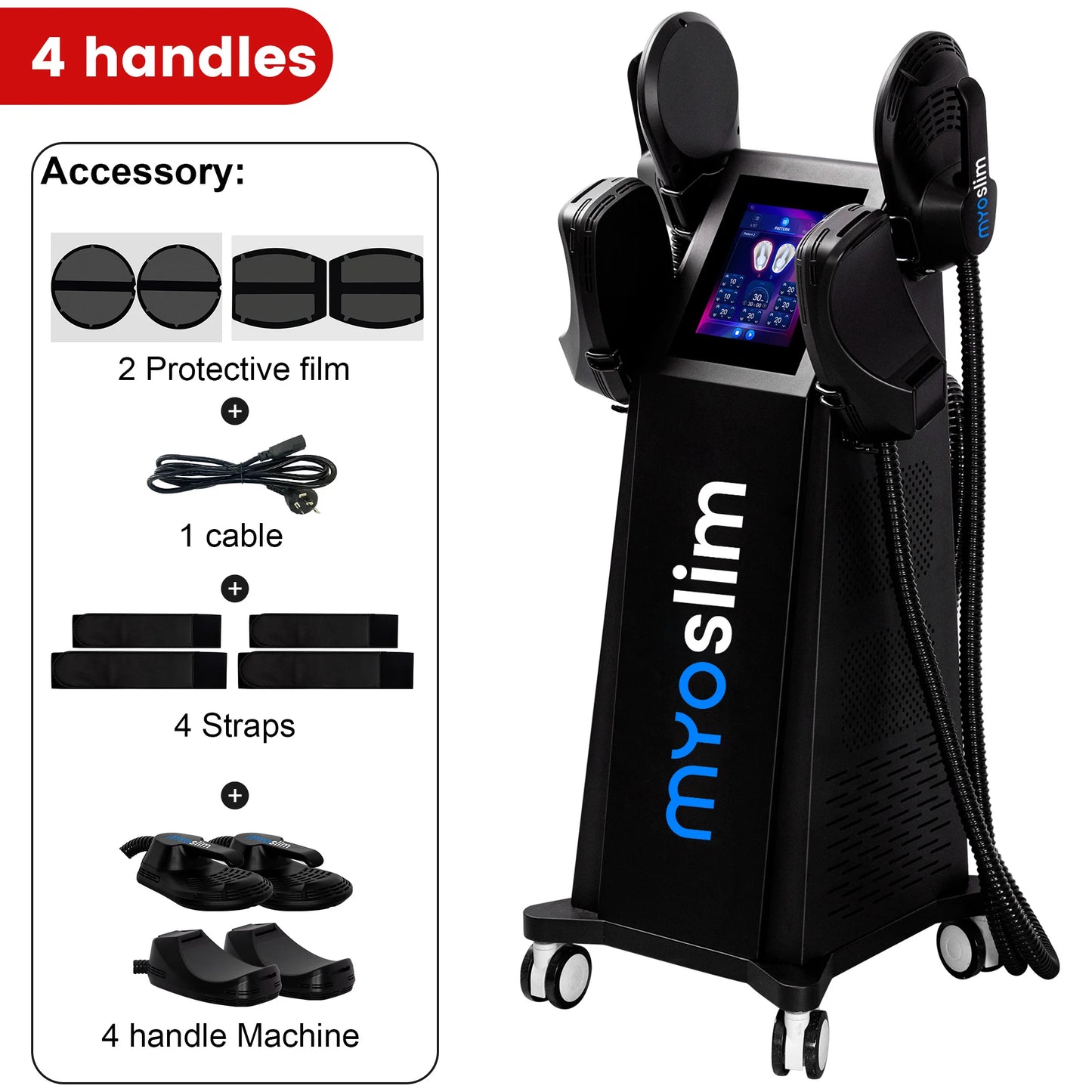 MYOSLIM EMS Body Slimming Machine For Muscle Toning Fat Burning