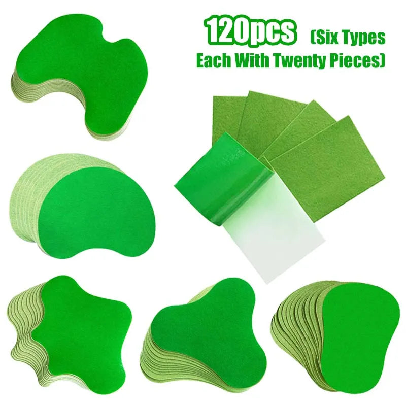 Six Types Heat Patches For Neck Shoulders Back Knees Feet