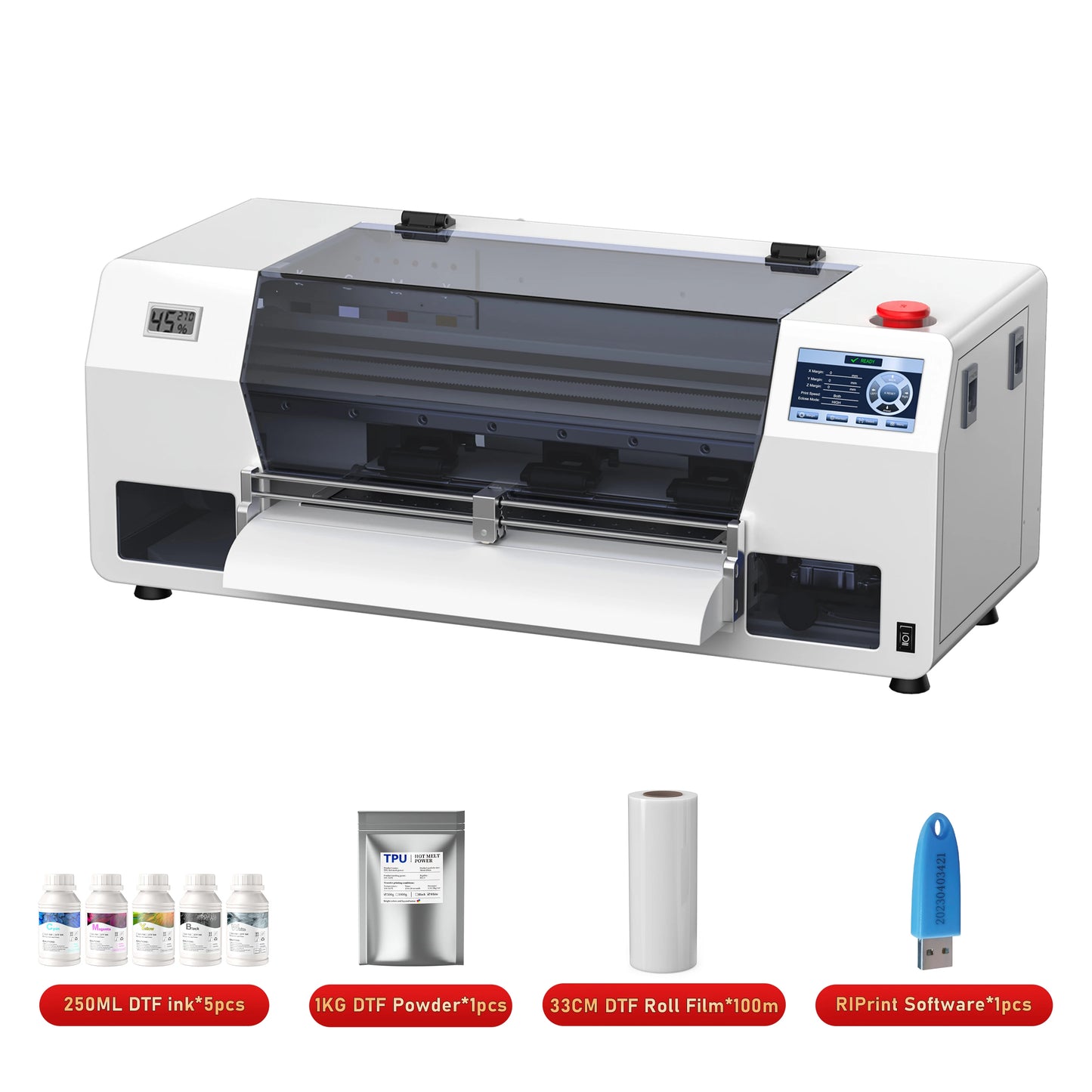Miflame A3 Plus XP600 DTF Printer Direct To Film For Garments