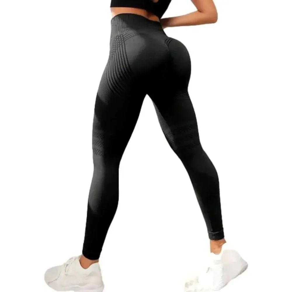 Anti Cellulite Leggings High Waist Butt Lift For Gym Workout