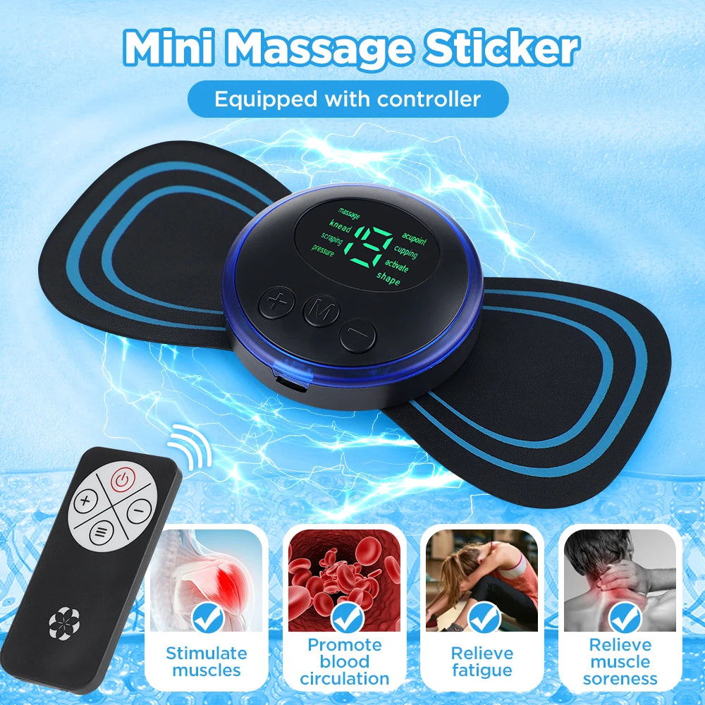 Hailicare Remote Control Neck Massager Set For Fatigue Relief