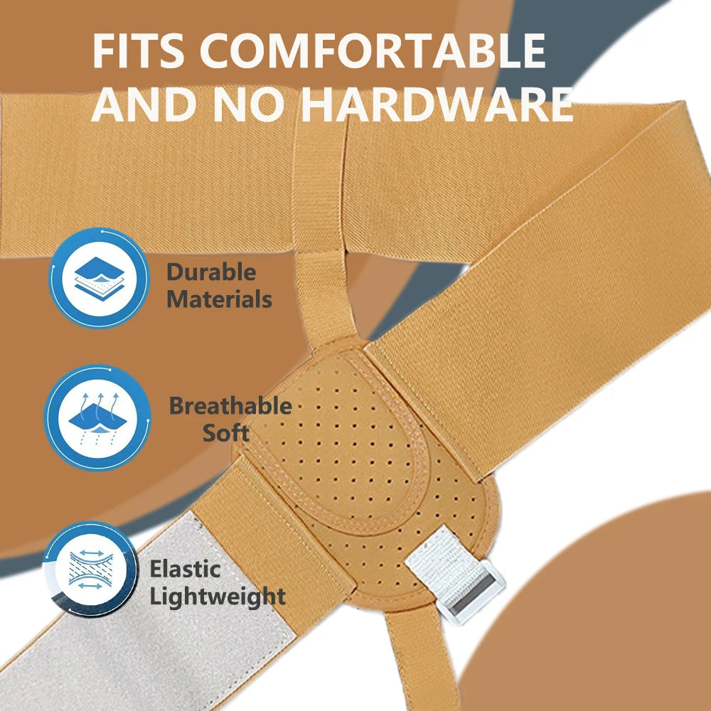 Inguinal Hernia Belt Truss For Support And Pain Relief Breathable