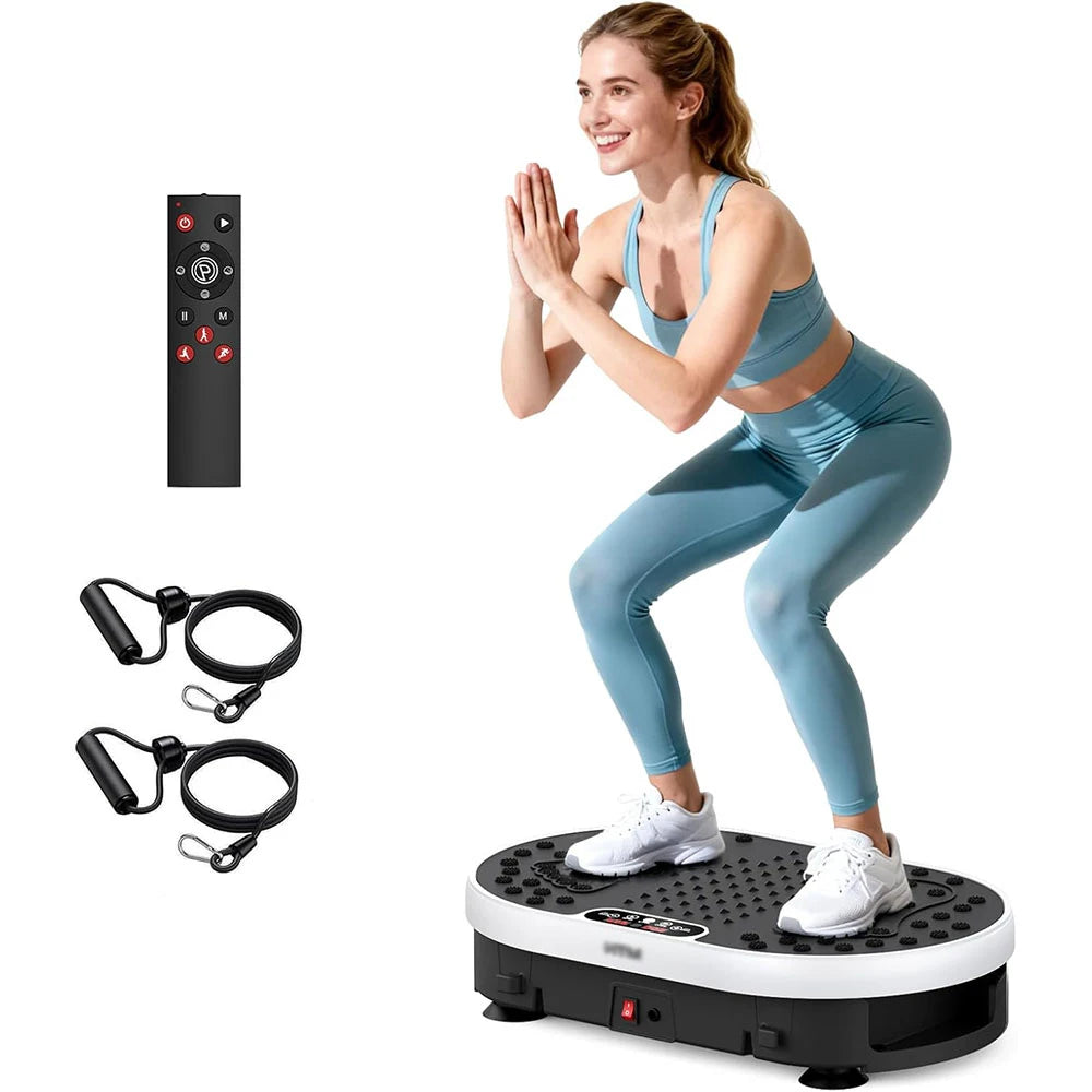 Vibration Plate Exercise Machine With Remote Control 120 Speed Levels