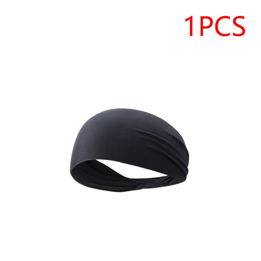 APWIKOGER Elastic Sports Headband For Men And Women SweatWicking