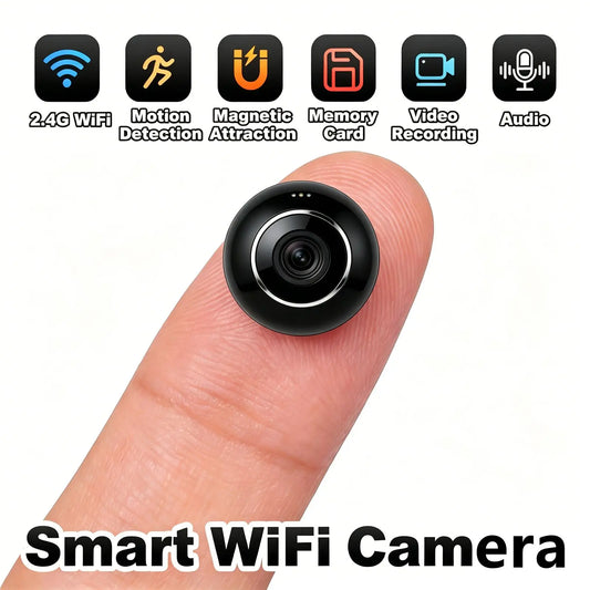 Wireless 1080P Surveillance Camera with Motion Detection & Night Vision
