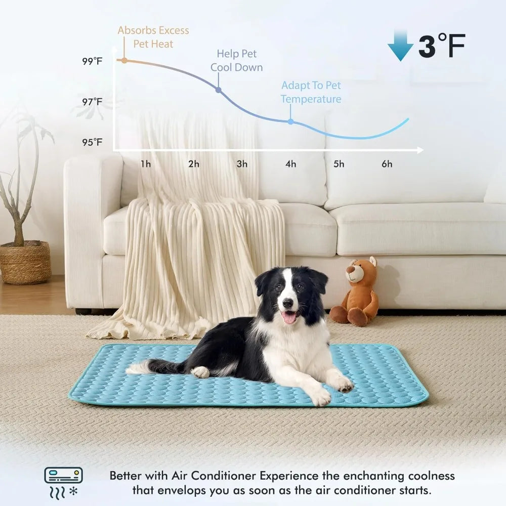 Summer Cooling Mat And Sleeping Pad For Pets And People