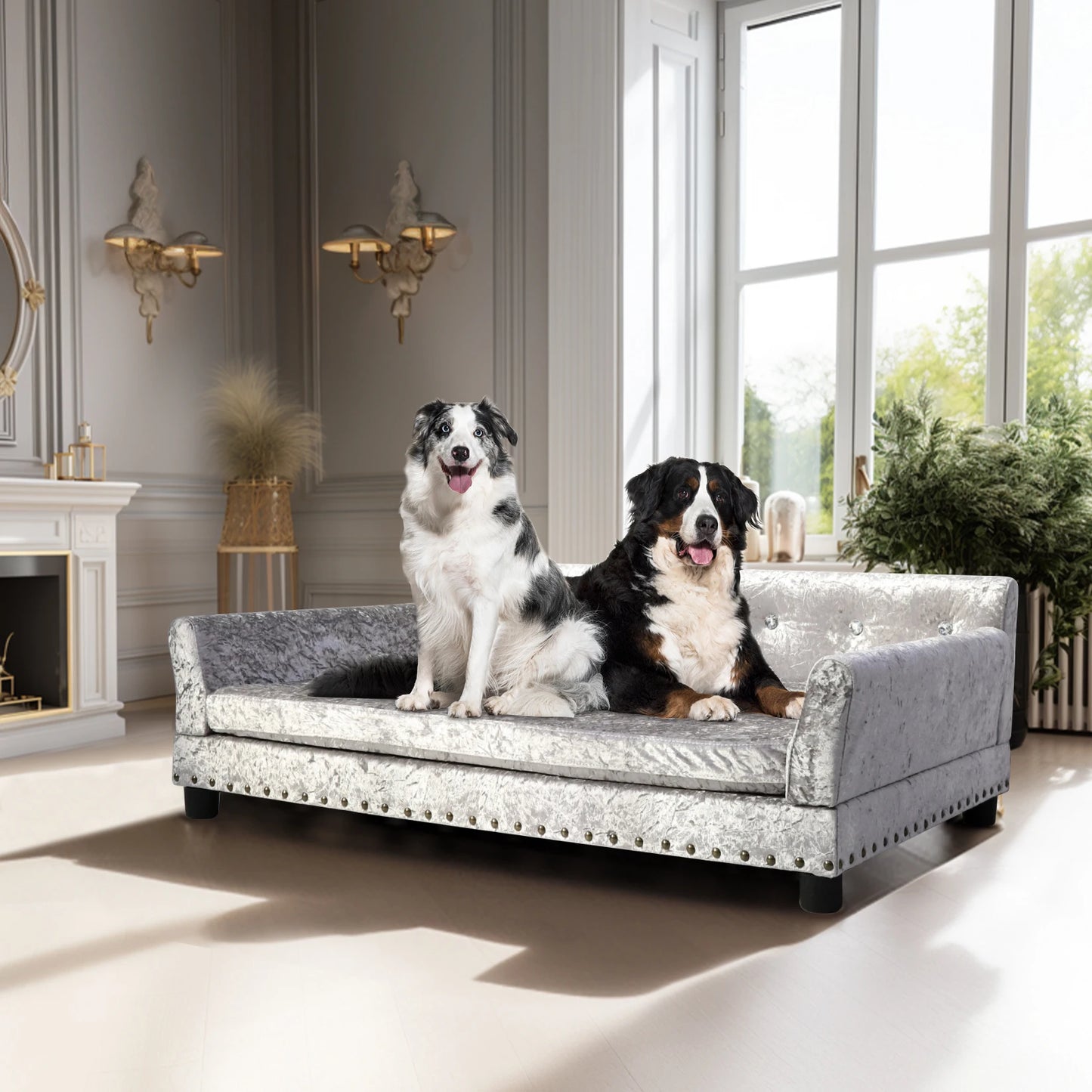 BORWART CN Heavy Duty Pet Sofa Raised Bed